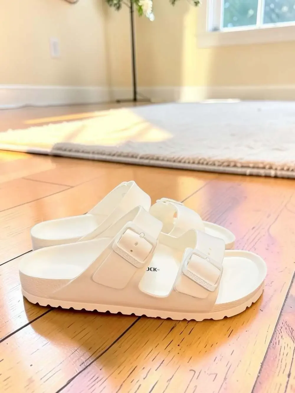 Birkenstock Arizona Essentials EVA White Sandals